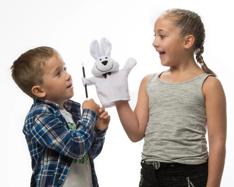 Marvins Magic Marvin’s Magic Magic Hat – Classic Magician’s Top Hat with Secret Compartment, Magic Trick Accessory for Kids & Beginners (Ages 6+) - Image 3